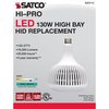 Satco 130W LED HID Replace, 40K, EX39 Base, Type B BBP, 120-277V, Dim S23114